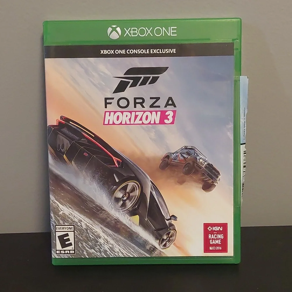 XBOX ONE Forza Horizon 3 Racing Game